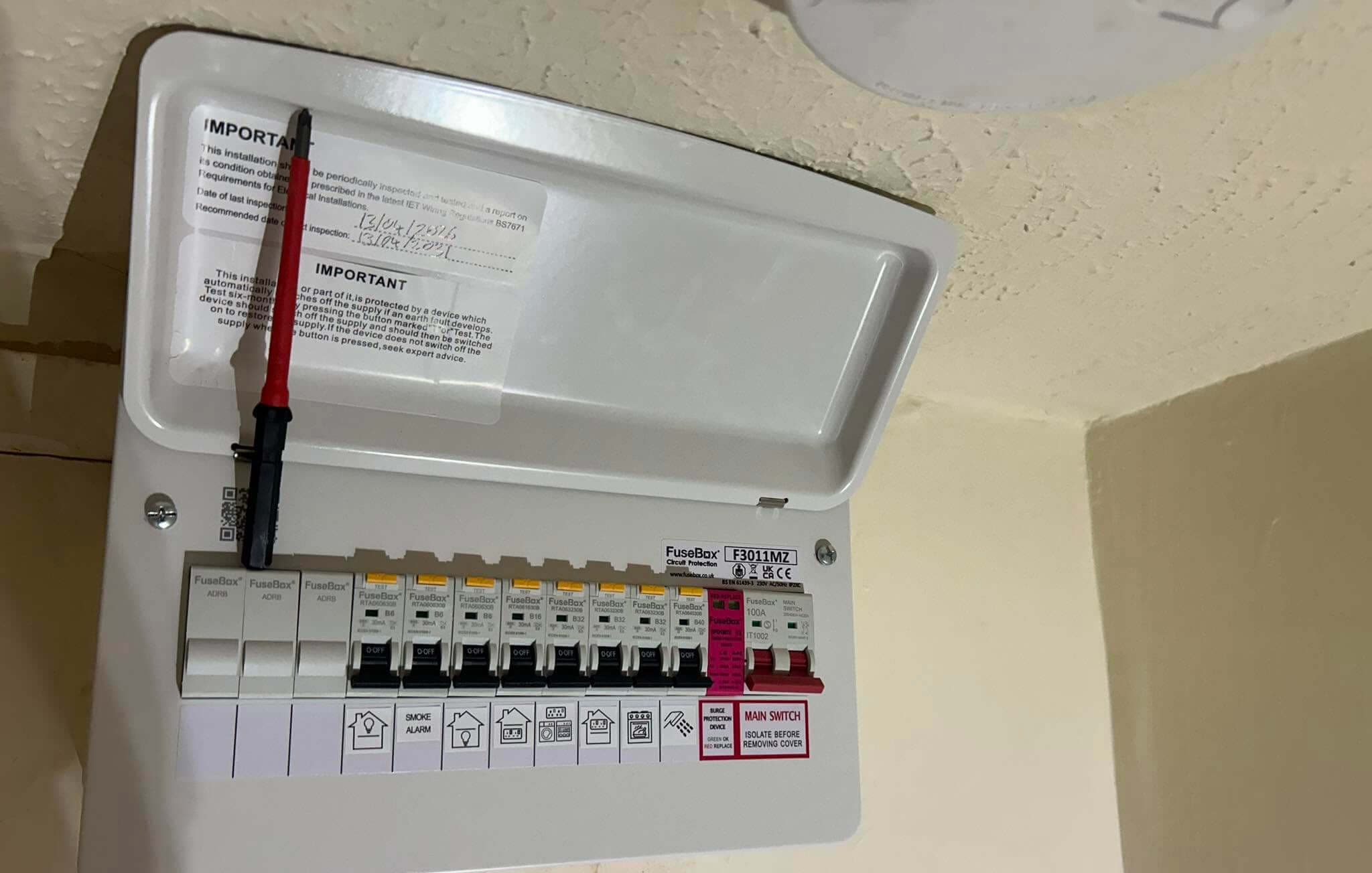 Fuse Board Upgrades